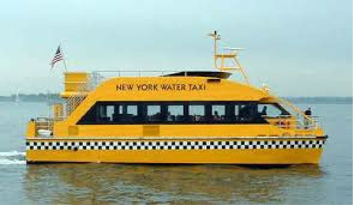 NYC water taxi image